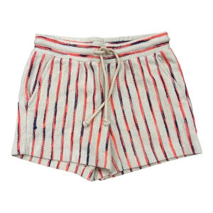 Lou & Grey Women's Striped Neon Drawstring Shorts